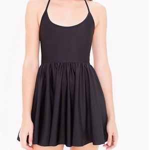 NWT American Apparel Nylon Figure Skater Dress